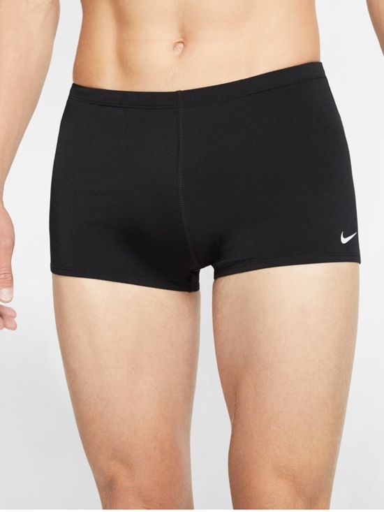 Nike Other - Nike Black Athletic Swim Shorts with White Swoosh